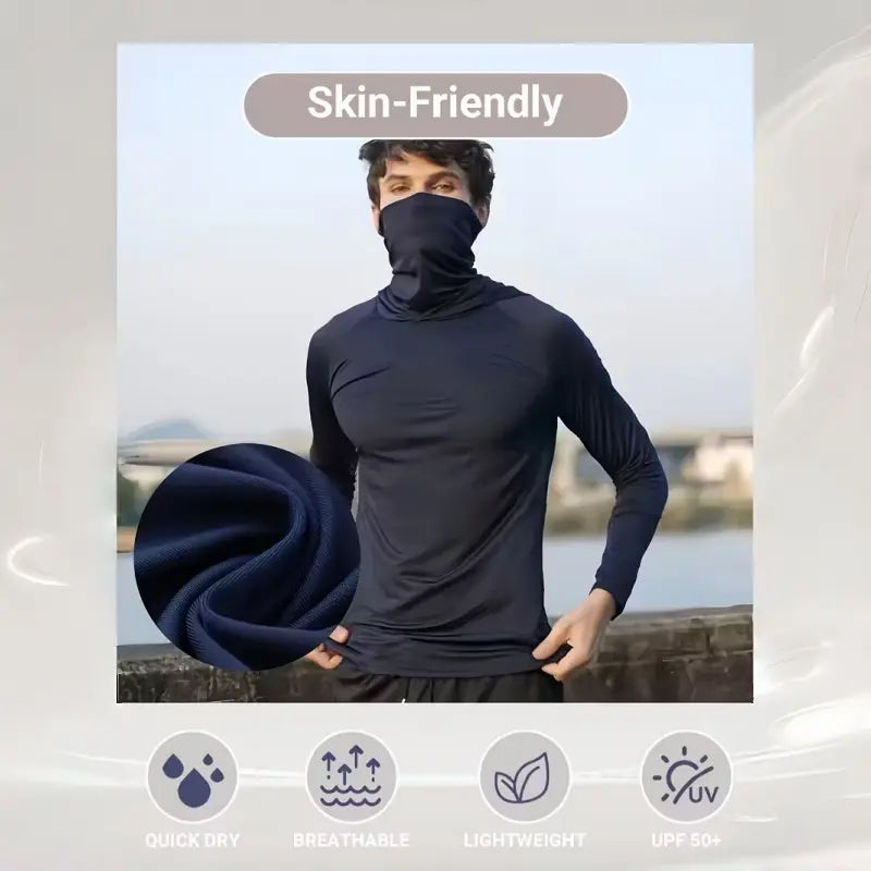 Men's Slim Fit Hoodie Pullover Set