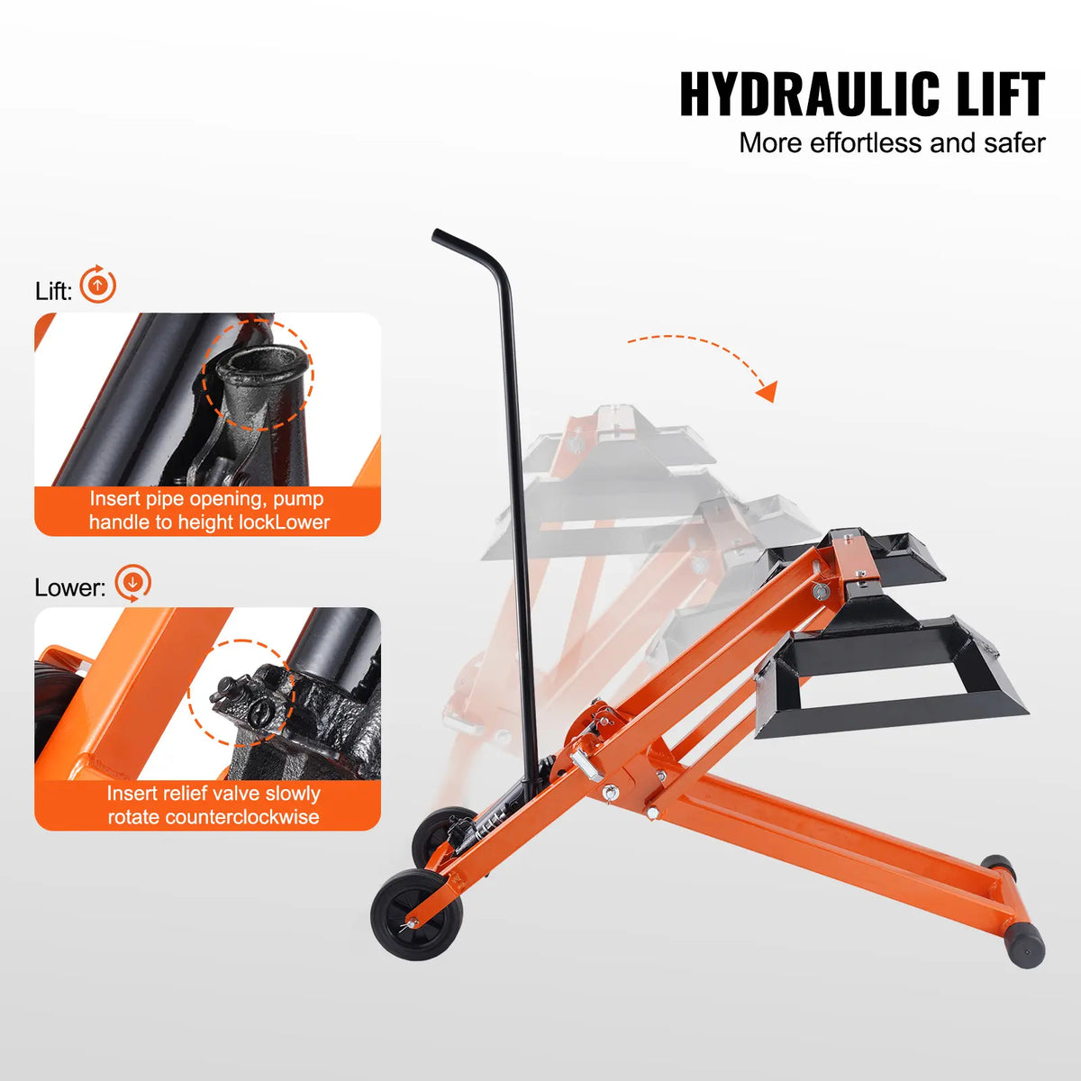 Hydraulic Lawn Mower Lift Jack
